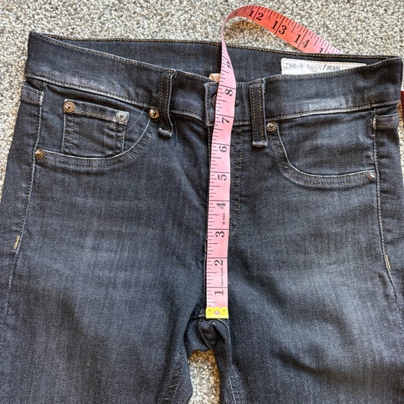 Rag & Bone Classic Black Skinny Women's Jeans - size 27 - Picture 7 of 10